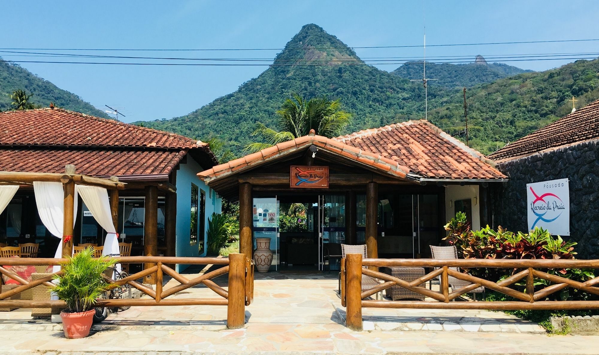 Pousada Recreio Da Praia イーリャ・グランデ エクステリア 写真